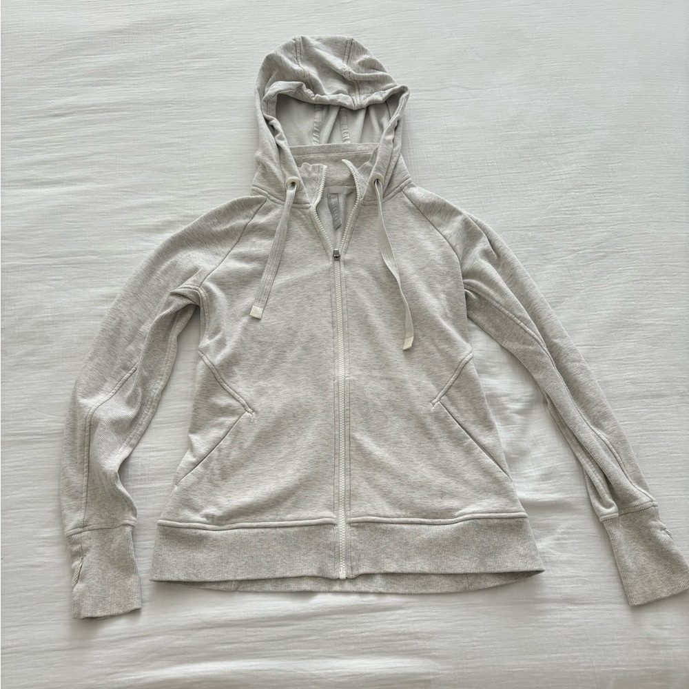 Athleta Fleece Zip-Up Hoodie